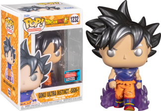 Dragon Ball Super - Goku Ultra Instinct -Sign- Metallic Pop! Vinyl Figure (2022 Fall Convention Exclusive)