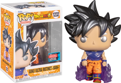 Dragon Ball Super - Goku Ultra Instinct -Sign- Metallic Pop! Vinyl Figure (2022 Fall Convention Exclusive)
