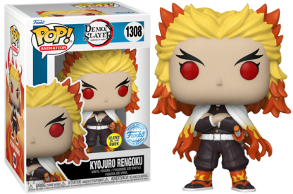 Demon Slayer - Kyojuro Rengoku Glow in the Dark Pop! Vinyl Figure