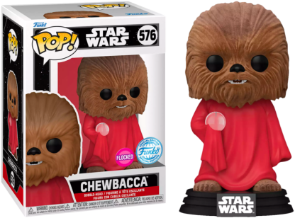 Star Wars Holiday Special (1978) - Chewbacca Life Day Flocked Pop! Vinyl Figure