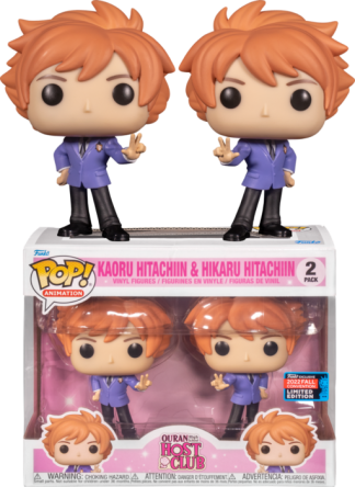 Ouran High School Host Club - Kaoru Hitachiin and Hikaru Hitachiin Pop! Vinyl Figure 2-Pack (2022 Fall Convention Exclusive)