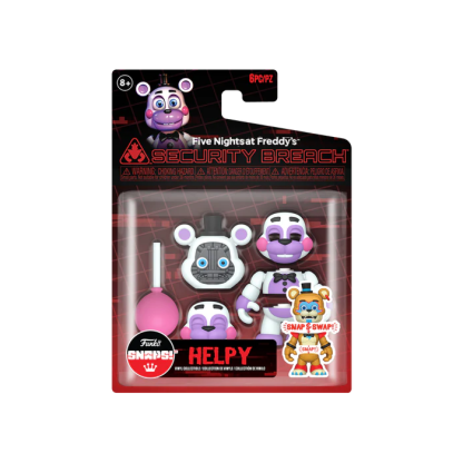 Five Nights at Freddy 's: Security Breach - Helpy Snaps! 3 Inch Action Figure