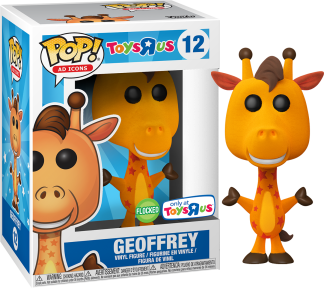 Toys R Us - Flocked Geoffrey the Giraffe Pop! Vinyl Figure