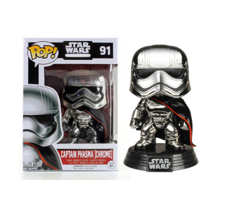 Star Wars Episode VII: The Force Awakens - Chrome Captain Phasma Pop! Vinyl Figure