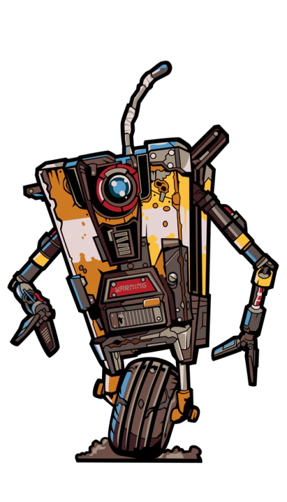 Borderlands 3 - Claptrap (251)  FigPin Enamel Pin