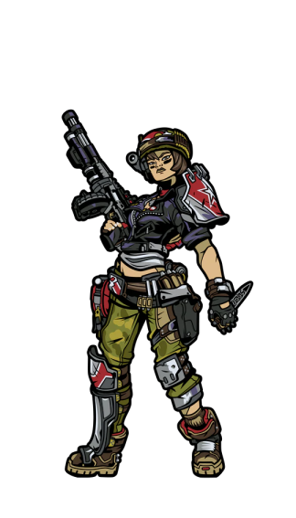 Borderlands 3 - Moze (254) Figpin Enamel Pin