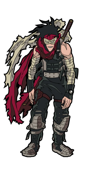 My Hero Academia - Stain FigPin Enamel Pin