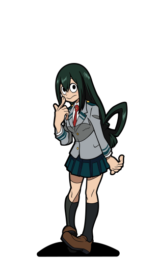 My Hero Academia - School Outfit Tsuyu Asui FigPin Enamel Pin