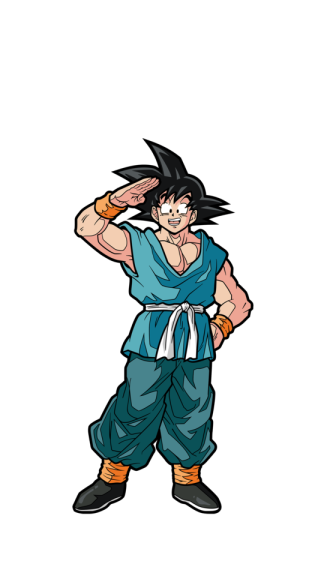 Dragon Ball Z - Casual Goku XL FigPin Enamel Pin