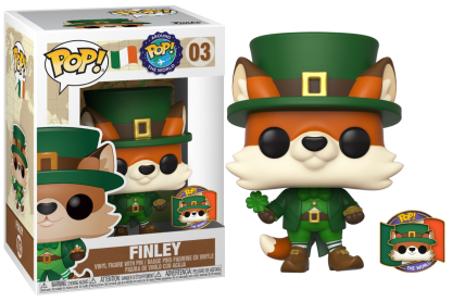Around The World - Finley with Pin Ireland Pop! Vinyl Figure