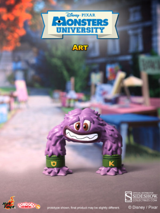 Monsters Inc. - Monsters University - Art Cosbaby 3 Inch Hot Toys Figure