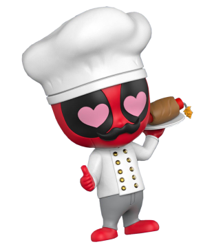 Deadpool - Chef Deadpool Cosbaby Hot Toys Bobble Head Figure