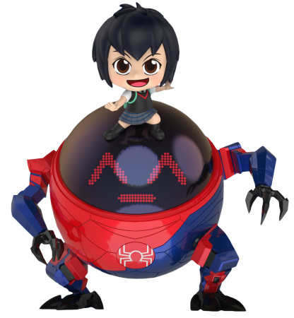 Spider-Man: Into the Spider-Verse - Peni Parker with SP//dr Cosbaby Hot Toys Bobble-Head Figure