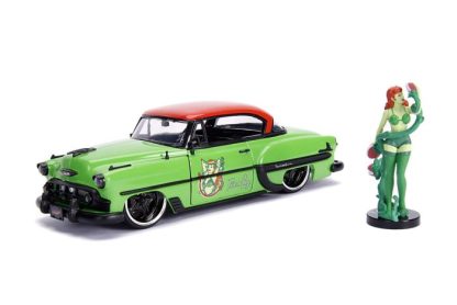 DC Bombshells - 1953 Chevy Bel Air with Poison Ivy 1/24th Scale Hollywood Rides Die-Cast Vehicle