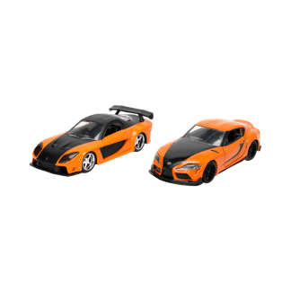 Fast & Furious - Han's Mazda RX-7 & Toyota GR S 1:32 Scale 2-Pack