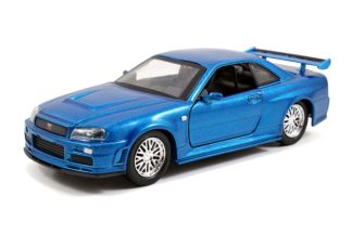 Fast and Furious - 2002 Nissan Skyline GTR R34 Blue One-Third2 Scale Hollywood Ride
