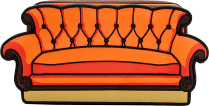 Friends - Intro Couch 4 Inch Faux Leather Zip-Around Wallet