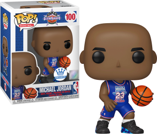 NBA Basketball - Michael Jordan All Star Pop! Vinyl Figure (Funko Shop Exclusive)