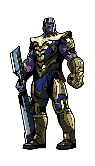 Avengers: Endgame - Thanos XL FigPin Enamel Pin