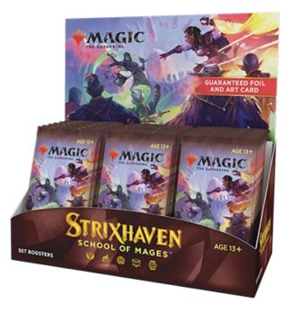 Magic the Gathering - Strixhaven: School of Mages Set Booster (Single Pack)