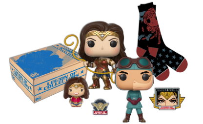 DC Legion of Collectors - Wonder Woman Box ***Non-Mint Box***