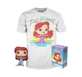 The Little Mermaid - Diamond Glitter Ariel Pop! & Tee (Exclusive)