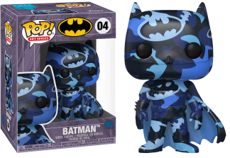 Batman - Batman Blue & Black Artist Series Pop! Vinyl Figure with Pop! Protector