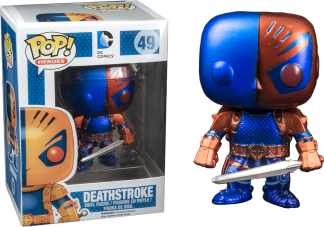 Batman - New 52 Deathstroke Metallic Pop! Vinyl Figure