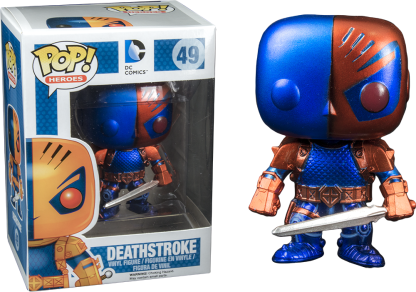 Batman - New 52 Deathstroke Metallic Pop! Vinyl Figure