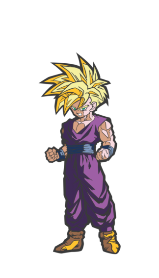 Dragon Ball Z - Super Saiyan Gohan  FigPin Enamel Pin