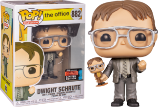 The Office - Dwight Schrute with Bobblehead Pop! Vinyl Figure (2019 Fall Convention Exclusive)