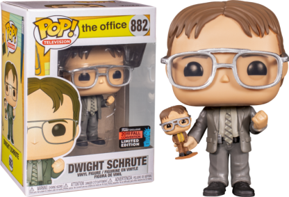 The Office - Dwight Schrute with Bobblehead Pop! Vinyl Figure (2019 Fall Convention Exclusive)