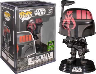 Star Wars - Boba Fett with Mandalorian Symbol Pop! Vinyl Figure in Pop! Protector (2020 Spring Convention Exclusive)