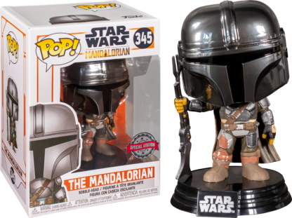 Star Wars: The Mandalorian - The Mandalorian Chrome Pop! Vinyl Figure