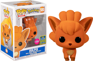 Pokemon - Vulpix Flocked Pop! Vinyl Figure (2020 Summer Convention Exclusive)