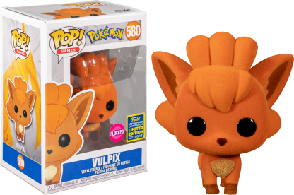 Pokemon - Vulpix Flocked Pop! Vinyl Figure (2020 Summer Convention Exclusive)