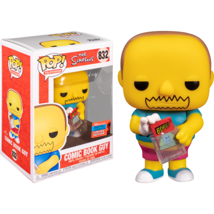The Simpsons - Comic Book Guy Pop! Vinyl Figure (2020 Fall Convention Exclusive)