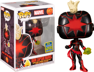 Captain Marvel - Dark Captain Marvel Pop! Vinyl Figure (2020 Summer Convention Exclusive)