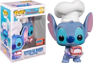 Lilo and Stitch - Stitch as Baker Pop! Vinyl Figure (2020 Fall Convention Exclusive)