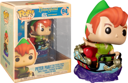 Peter Pan - Peter Pan with the Peter Pan's Flight Attraction Disneyland 65th Anniversary Pop! Rides Vinyl Figure