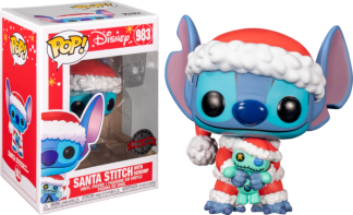 Lilo and Stitch - Santa Stitch with Scrump Pop! Vinyl Figure