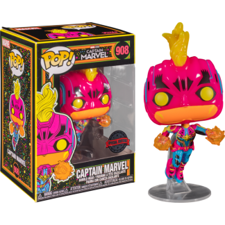 Marvel: Blacklight - Captain Marvel Blacklight Pop! Vinyl Figure