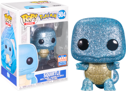 Pokemon - Diamond Glitter Squirtle Pop! Vinyl Figure (2021 Summer Convention Exclusive)