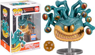 Dungeons & Dragons - Xanathar Metallic Pop! Vinyl Figure with Dice (2021 Summer Convention Exclusive)