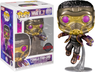 What If…? - T’Challa Star-Lord Metallic Pop! Vinyl Figure