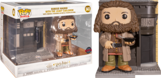 Harry Potter - Hagrid with The Leaky Cauldron Diagon Alley Diorama Deluxe Pop! Vinyl Figure