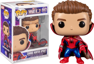 What If…? - Zombie Hunter Spidey Unmasked Pop! Vinyl Figure