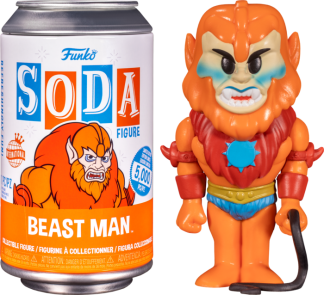 Masters of the Universe - Beast Man Vinyl SODA Figure in Collector Can (International Edition)