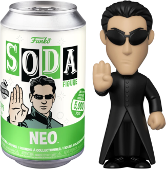 The Matrix - Neo Vinyl SODA Figure in Collector Can (International Edition)