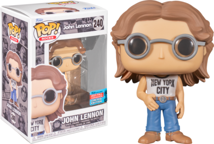 John Lennon - John Lennon in New York City T-Shirt Pop! Vinyl Figure (2021 Festival of Fun Convention Exclusive)